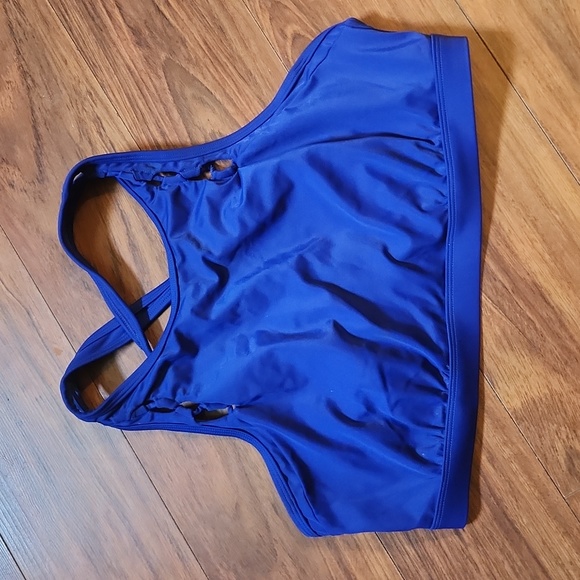 Athleta Swim Athleta 38dddhigh Neck Loop Bra Cup Bikini Top